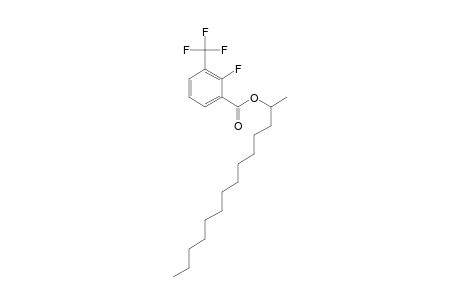 2-Fluoro-3-trifluoromethylbenzoic acid, 2-tetradecyl ester