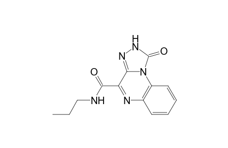 1-keto-N-propyl-2H-[1,2,4]triazolo[4,3-a]quinoxaline-4-carboxamide