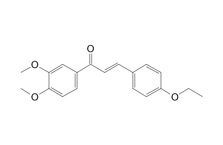 (2E)-1-(3,4-Dimethoxyphenyl)-3-(4-ethoxyphenyl)-2-propen-1-one