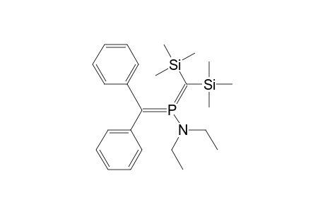 [Bis(trimethylsilyl)methylene](diphenylmethylene)(diethylamino)phosphorane