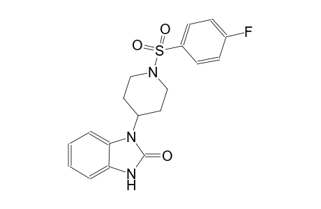 2H-benzimidazol-2-one, 1-[1-[(4-fluorophenyl)sulfonyl]-4-piperidinyl]-1,3-dihydro-