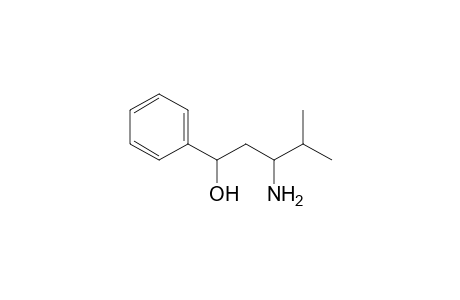 1,3-syn-3-Amino-4-methyl-1-phenylpentan-1-ol