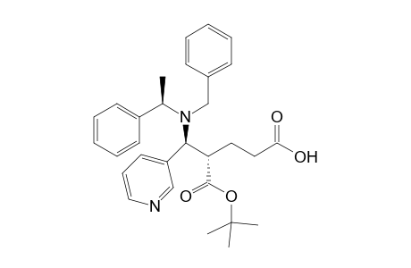 (4S,5S,R)-4-tercbutoxycarbonyl-5-(N-benzyl-N-methylbenzylamino)-5-(3-pyridyl) pentanoic acid