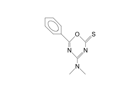 4-Dimethylamino-6-phenyl-3,5-diaza-pyran-2-thione