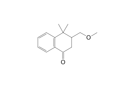 4-(Methoxymethyl)-4,4-dimethyl-3,4-dihydro-1(2H)-naphthalenone