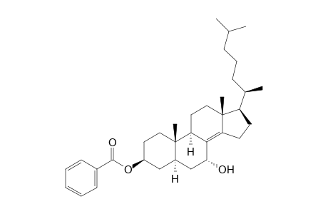 3.beta.-(benzoyloxy)-5.alpha.-cholest-8(14)-en-7.alpha.-ol