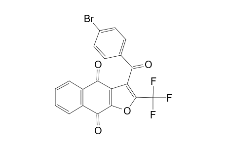 3-(4-bromobenzoyl)-2-(trifluoromethyl)benzo[f]benzofuran-4,9-dione