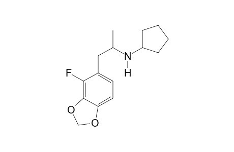 N-Cyclopentyl-2-fluoro-3,4-methylenedioxyamphetamine