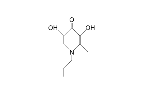 5,6-Dihydro-3,5-dihydroxy-2-methyl-1-propyl-4H-pyridone