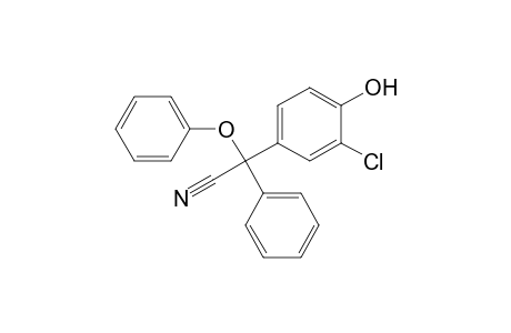 a-(3-chloro-4-hydroxyphenyl)-a-phenoxy-a-phenylacetonitrile