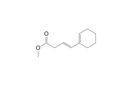 3-Butenoic acid, 4-(1-cyclohexen-1-yl)-, methyl ester, (E)-