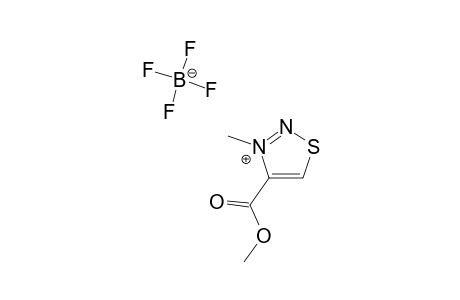 4-METHOXY-CARBONYL-3-METHYL-1,2,3-THIOADIAZOLIUM-TETRAFLUOROBORATE