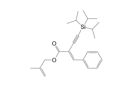 (E)-Prop-1-en-2-yl 2-benzylidene-4-(triisopropylsilyl) but-3-ynoate