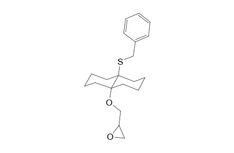2'-[9.beta.-(Benzylthio)-1,2,3,4,5,6,7,8,9,10-decahydronaphthalen-10.alpha.-yloxymethyl]-oxirane