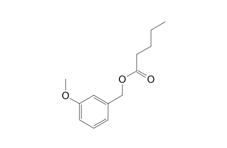 3-Methoxybenzyl pentanoate