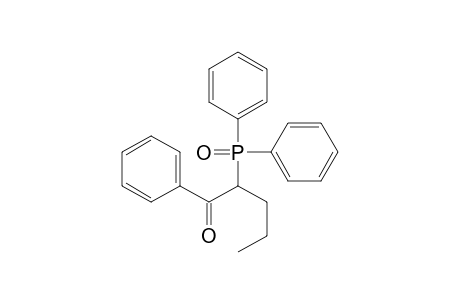 1-Pentanone, 2-(diphenylphosphinyl)-1-phenyl-, (.+-.)-