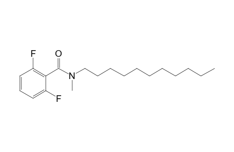 Benzamide, 2,6-difluoro-N-methyl-N-undecyl-