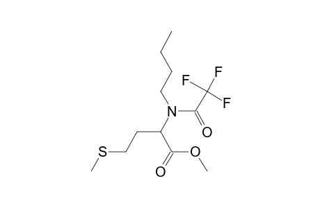 N-Trifluoroacetyl-N-butyl-L-methionine, methyl ester