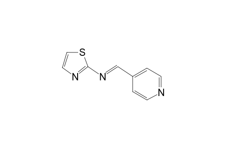 N-[(E)-4-Pyridinylmethylidene]-1,3-thiazol-2-amine