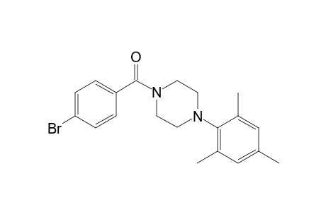 1-[(4-bromophenyl)carbonyl]-4-(2,4,6-trimethylphenyl)piperazine