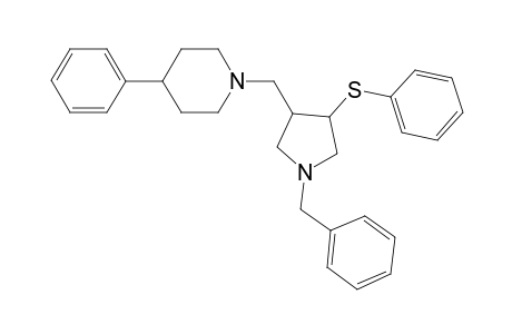 1-{[1-benzyl-4-(thiophenyl)pyrrolidin-3-yl]methyl}-4-phenylpiperidine
