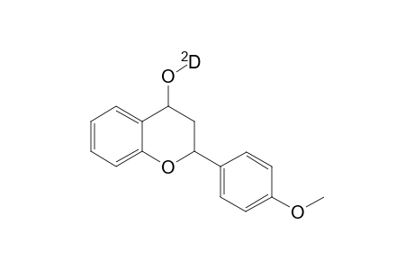 2H-1-Benzopyran-4-ol, 3,4-dihydro-4-d-2-(4-methoxyphenyl)-