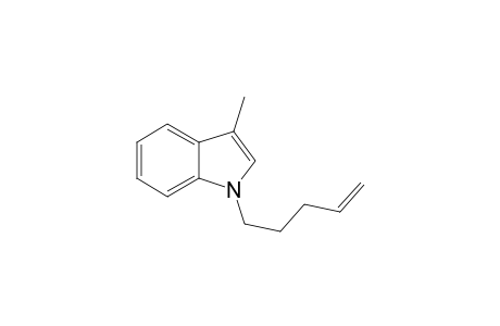 N-(Pent-4'-ene)-3-methylindole