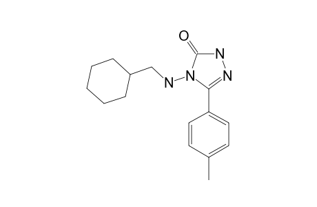 4-CYCLOHEXYLMETHYLAMINO-5-OXO-3-(PARA-TOLYL)-4,5-DIHYDRO-[1,2,4]-TRIAZOLE