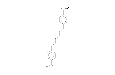 1-[4-[6-(4-Ethanoylphenyl)hexyl]phenyl]ethanone