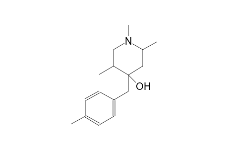 1,2,5-Trimethyl-4-(4-methylbenzyl)-4-piperidinol