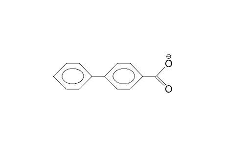 Biphenyl-carboxylate anion