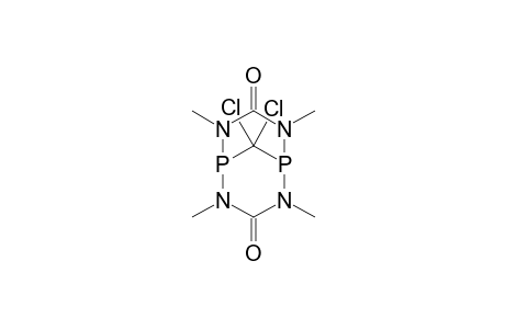 9,9-Dichloro-2,4,6,8-tetramethyl-2,4,6,8-tetraaza-1,5-diphosphabicyclo[3.3.1]nonane-3,7-dione