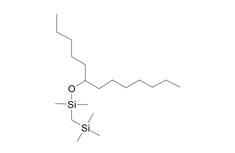 Dimethyl[(trimethylsilyl)methyl]silyl 1-pentyloctyl ether