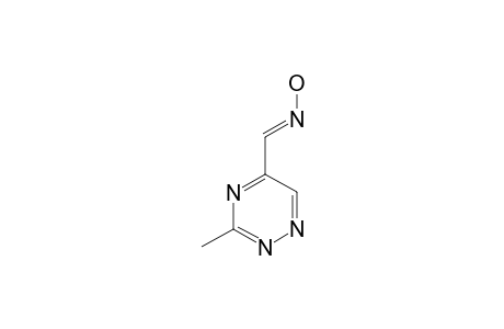 (E)-3-METHYL-1,2,4-TRIAZIN-5-OXIME