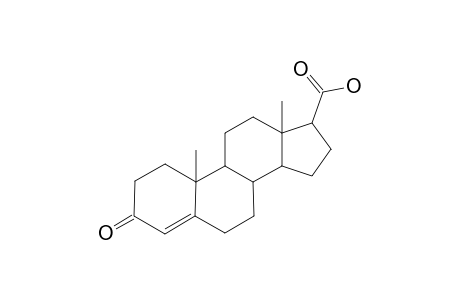 3-OXO-ANDROST-4-ENE-17,3-CARBOXYLIC ACID