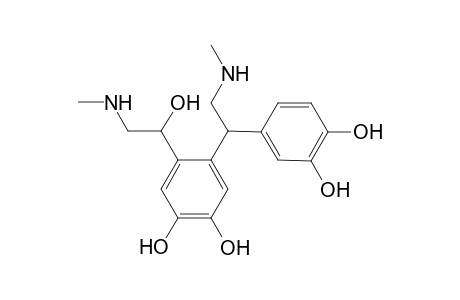1,2-Benzenediol, 4-[1-(3,4-dihydroxyphenyl)-2-(methylamino)ethyl]-5-[1-hydroxy-2-(methylamino)ethyl]-