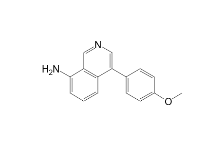 4-(p-Methoxyphenyl)-8-amino isoquinoline
