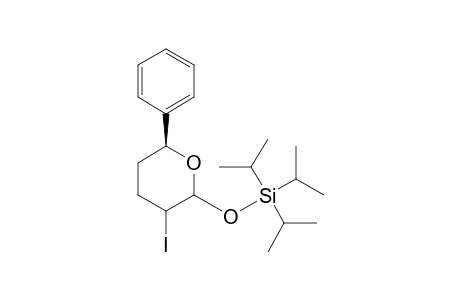 [(6S)-3-iodanyl-6-phenyl-oxan-2-yl]oxy-tri(propan-2-yl)silane
