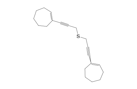 BIS-[3-(CYCLOHEPT-1-ENYL)-PROPARGYL]-SULFIDE