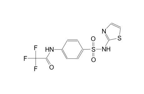 2,2,2-trifluoro-N-{4-[(1,3-thiazol-2-ylamino)sulfonyl]phenyl}acetamide