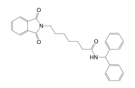 N-benzhydryl-7-(1,3-dioxo-1,3-dihydro-2H-isoindol-2-yl)heptanamide