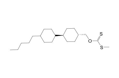 S-methyl O-[trans-4-{trans-4-Pentylcyclohexyl}cyclohexyl]methyl dithiocarbonate