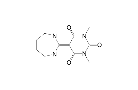 1,3-DIMETHYL-5-(HEXAHYDRO-1,3-DIAZEPIN-2-YLIDENE)-PYRIMIDINO-2,4,6(1H,3H)-TRIONE