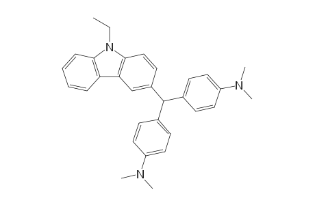 Benzenamine, 4,4'-[(9-ethyl-9H-carbazol-3-yl)methylene]bis[N,N-dimethyl-