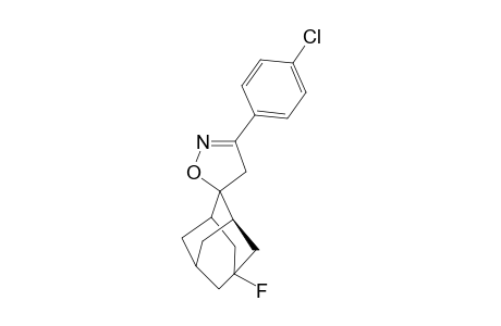 (Z)-5-Fluoro-3'-(4-chlorophenyl)-4'-hydrospiro[adamantane-2,5'-(delta.(2)-isoxazoline]