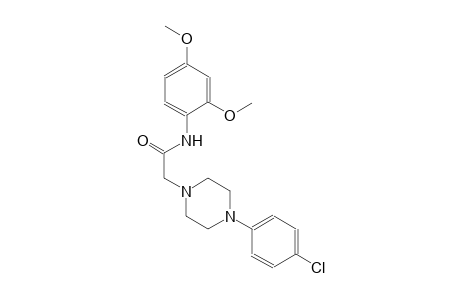 1-piperazineacetamide, 4-(4-chlorophenyl)-N-(2,4-dimethoxyphenyl)-
