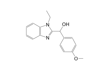 (1-ethyl-1H-benzimidazol-2-yl)(4-methoxyphenyl)methanol