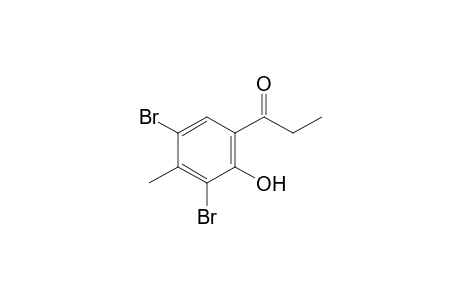 3',5'-dibromo-2'-hydroxy-4'-methylpropiophenone