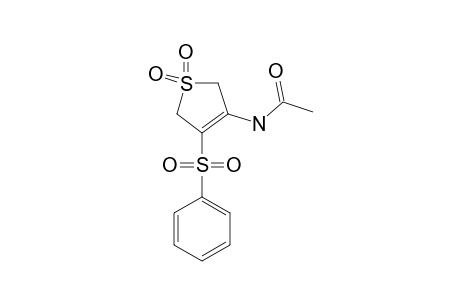 3-ACETAMIDO-4-PHENYLSULFONYL-2,5-DIHYDROTHIOPHENE-S,S-DIOXIDE