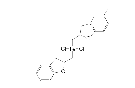 Tellurium, dichlorobis[(2,3-dihydro-5-methyl-2-benzofuranyl)methyl]-, (T-4)-
